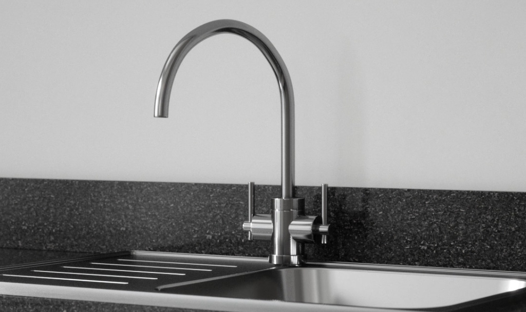 Bottled water on tap with the Homestyle water filter tap